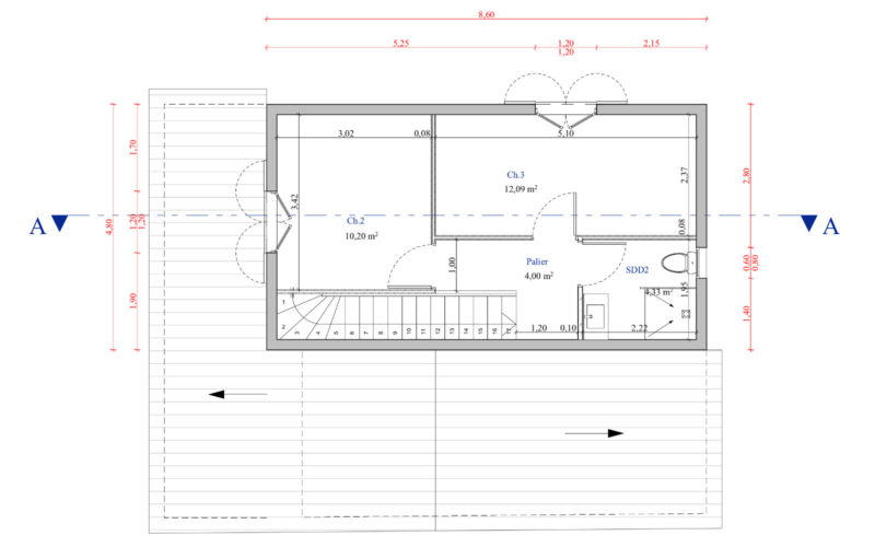 Villa Liberia étage