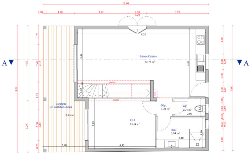 Villa Liberia rez de chaussée